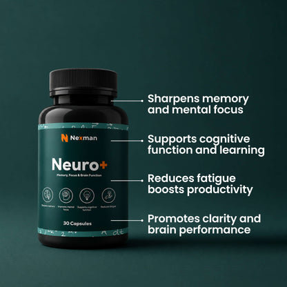 NEXMAN Neuro+ (30 Capsules)